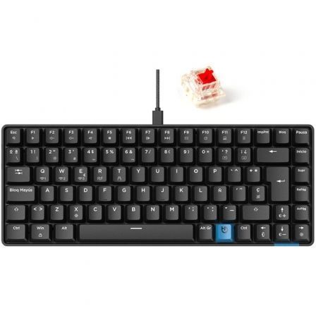 Hiditec GM1K Teclado Gaming Mecánico Inalámbrico 75% Gateron Red Hiditec GM1K Teclado Gaming Mecánico Inalámbrico 75% Gateron Red